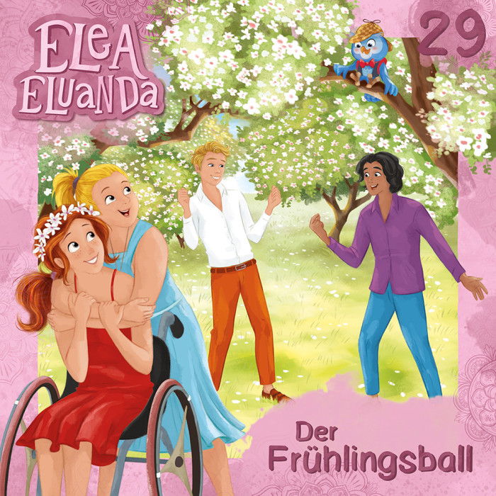 Kirschblüten mit Elea, Ravi, Rosa... Cover Elea Eluanda Folge 29 - Der Frühlingsball